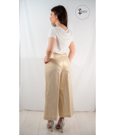 Pantalone manila-grace palazzo corto
