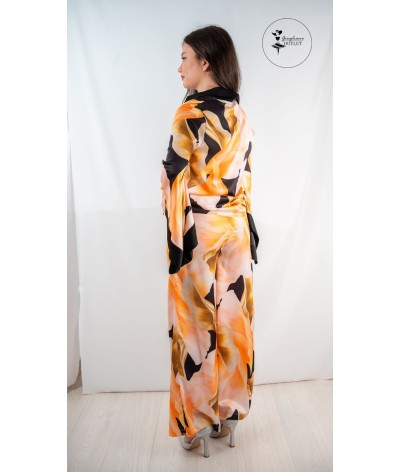 Cordinato guapa con casacca e pantalone fant