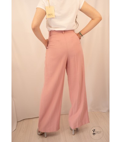 Pantalone palazzo vicolo con pens