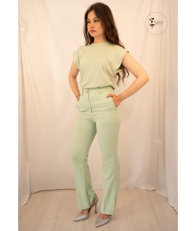 Pantalone zampa vicolo