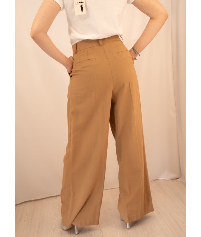 Pantalone palazzo vicolo con pens